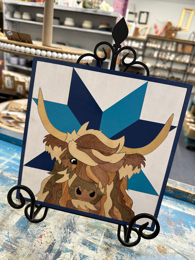 Highland Cow Paint Class on 4/12 CVS