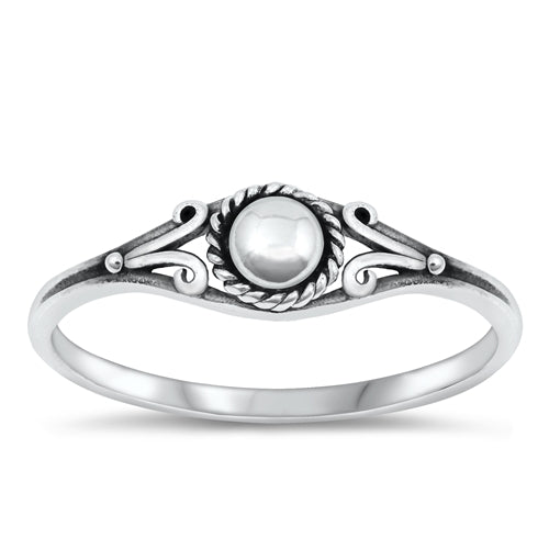 Sterling Ring - Bali Style