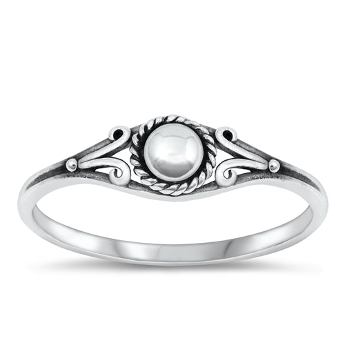 Sterling Ring - Bali Style