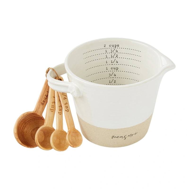 Stoneware Measuring Cup Set