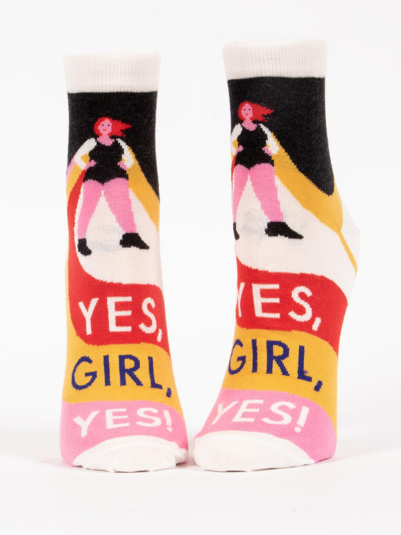 Yes Girl Ankle Socks