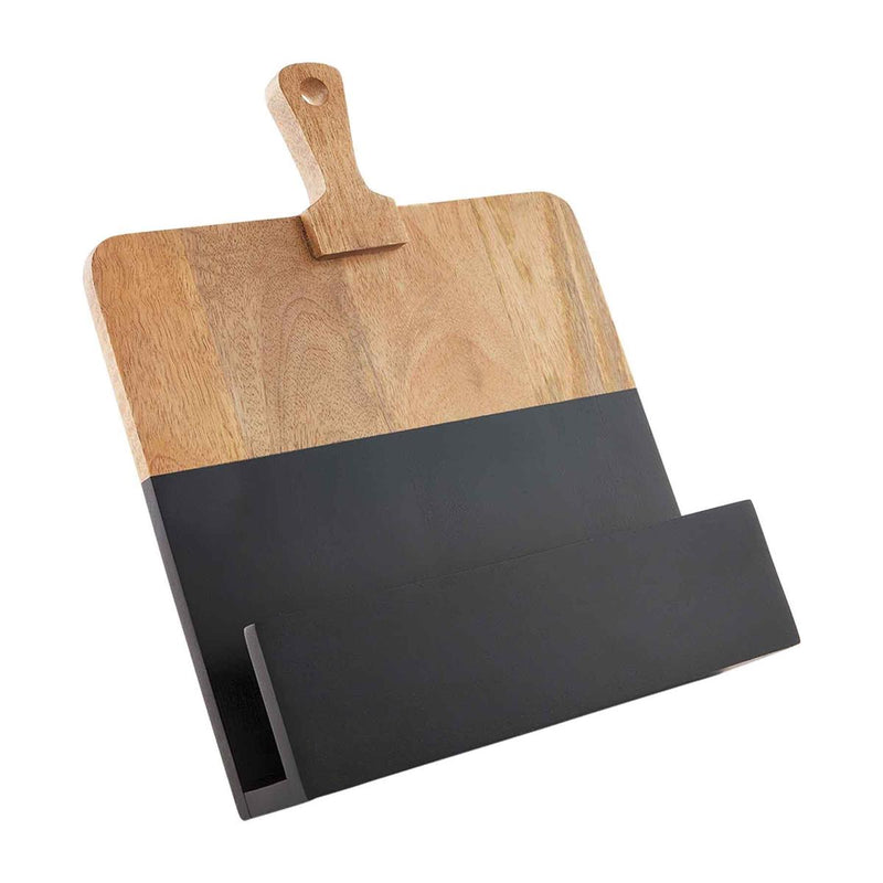 Black Wood Cookbook Holder