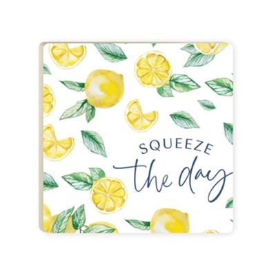 Squeeze the Day Sq. Coaster