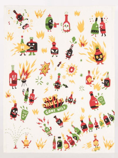 Hot Sauce Dish Towel