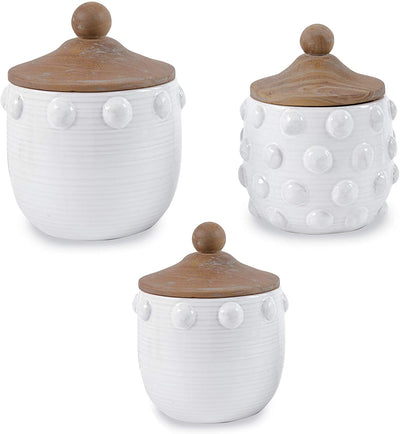 Dotted Canister Set