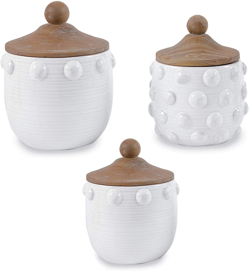 Dotted Canister Set