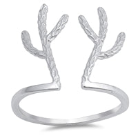 Sterling Ring - Antlers