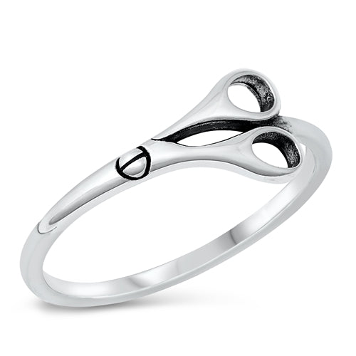 Sterling Ring - Scissors