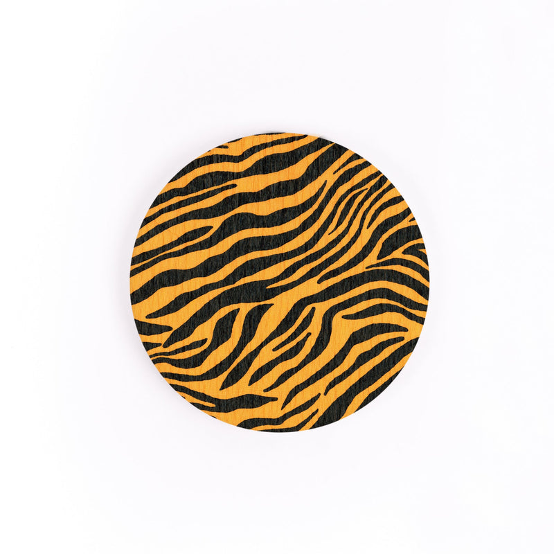 Tiger Print - Car Coaster