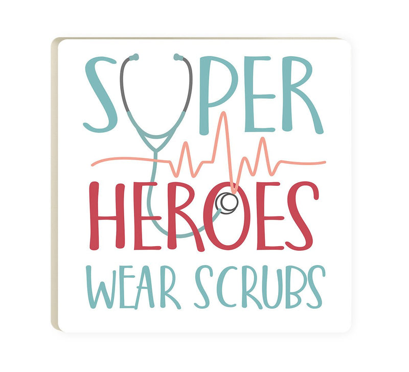 Super Heroes - Sq. Coaster